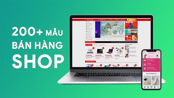 Mẫu web Bán hàng