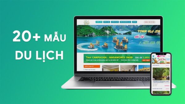 Mẫu web Du lịch