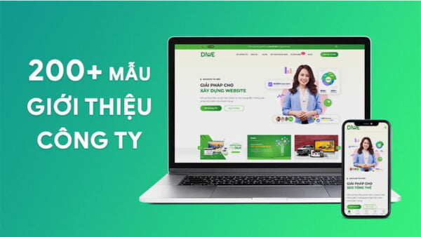 Mẫu web Công ty
