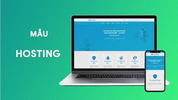 Mẫu web Hosting
