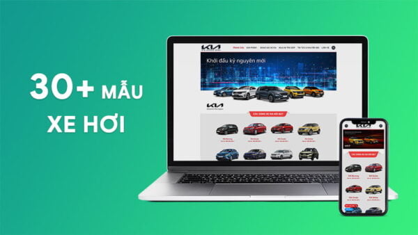 Mẫu web Xe hơi