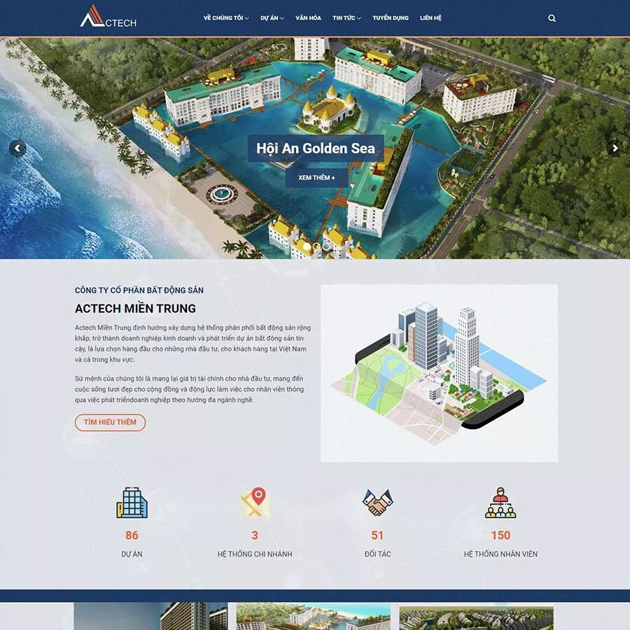 Thiết kế website bất động sản 14