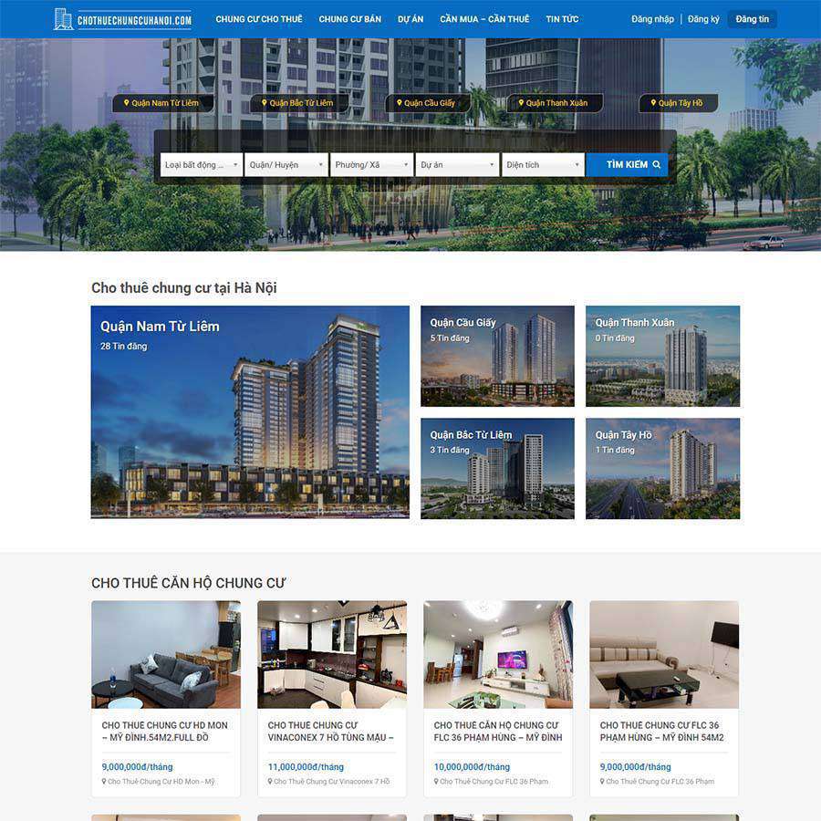 Thiết kế website bất động sản 29