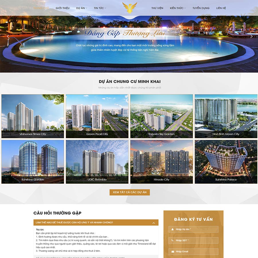Thiết kế website bất động sản 33