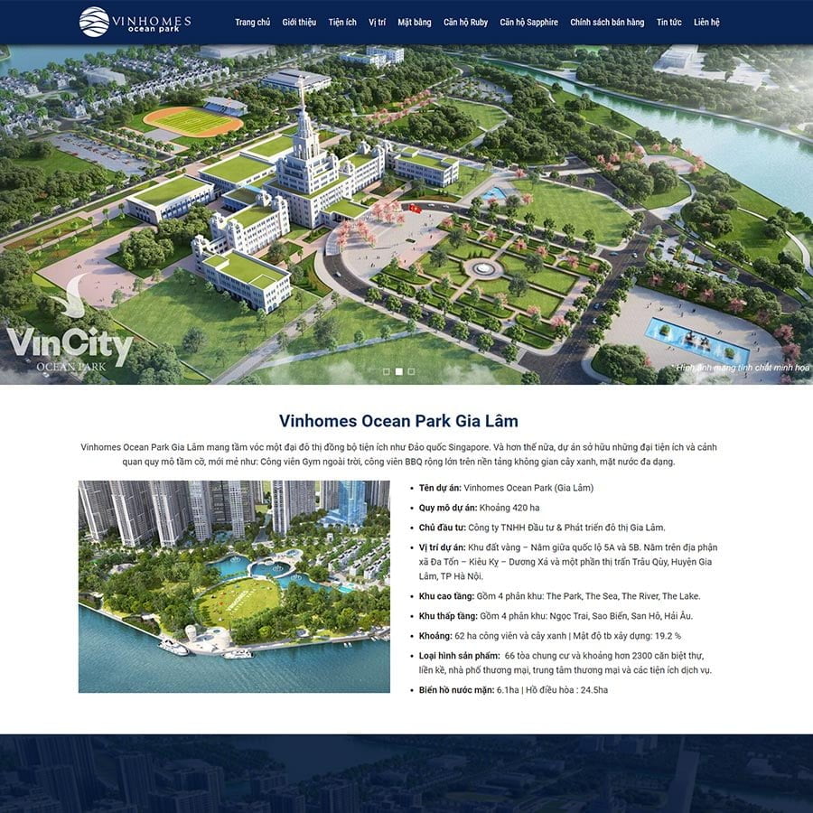 Thiết kế website bất động sản 37