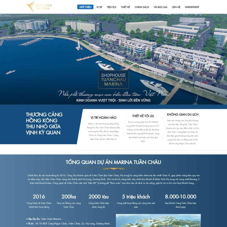 Thiết kế website bất động sản 04