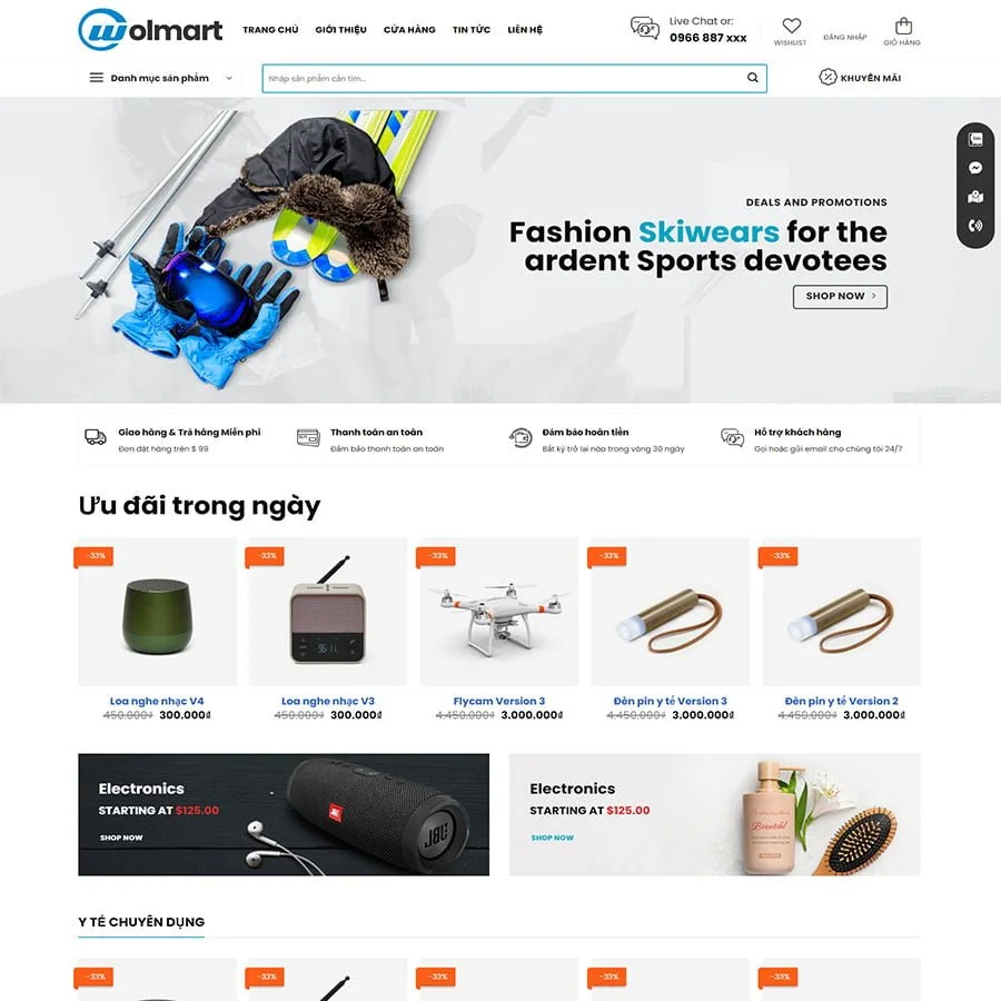 Thiết kế website công ty Agency