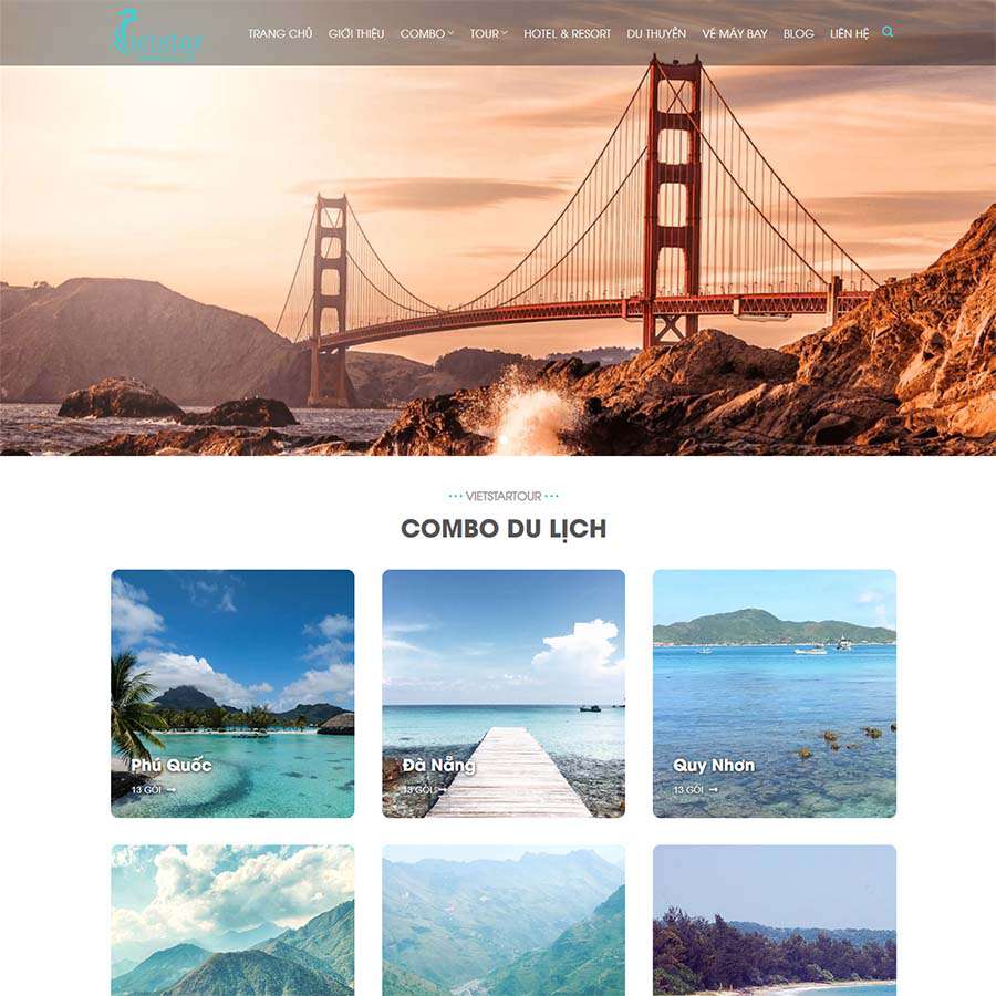 Thiết kế website du lịch 14