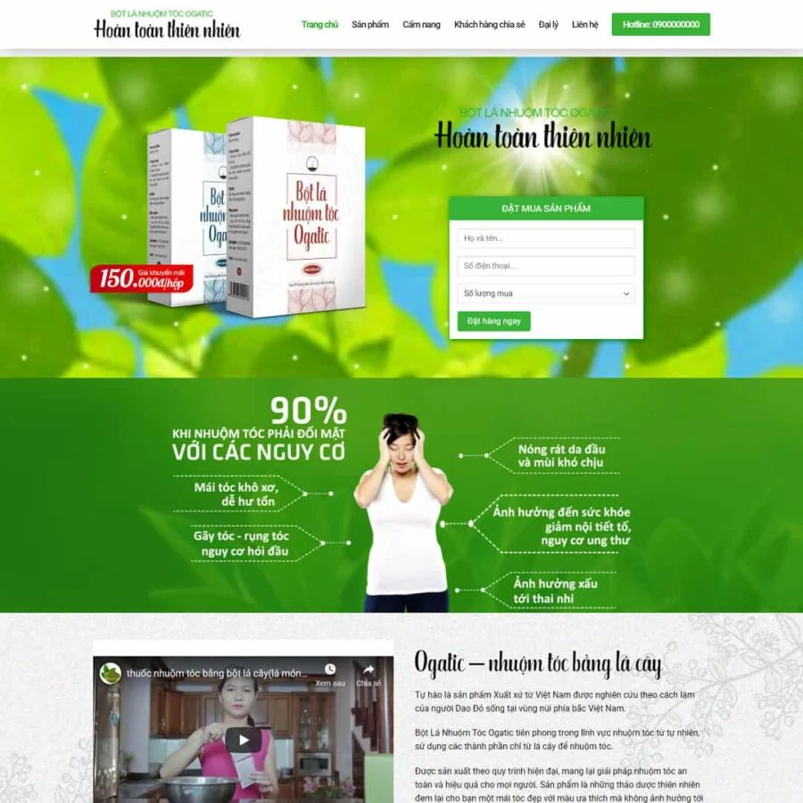 Thiết kế website dược phẩm 03