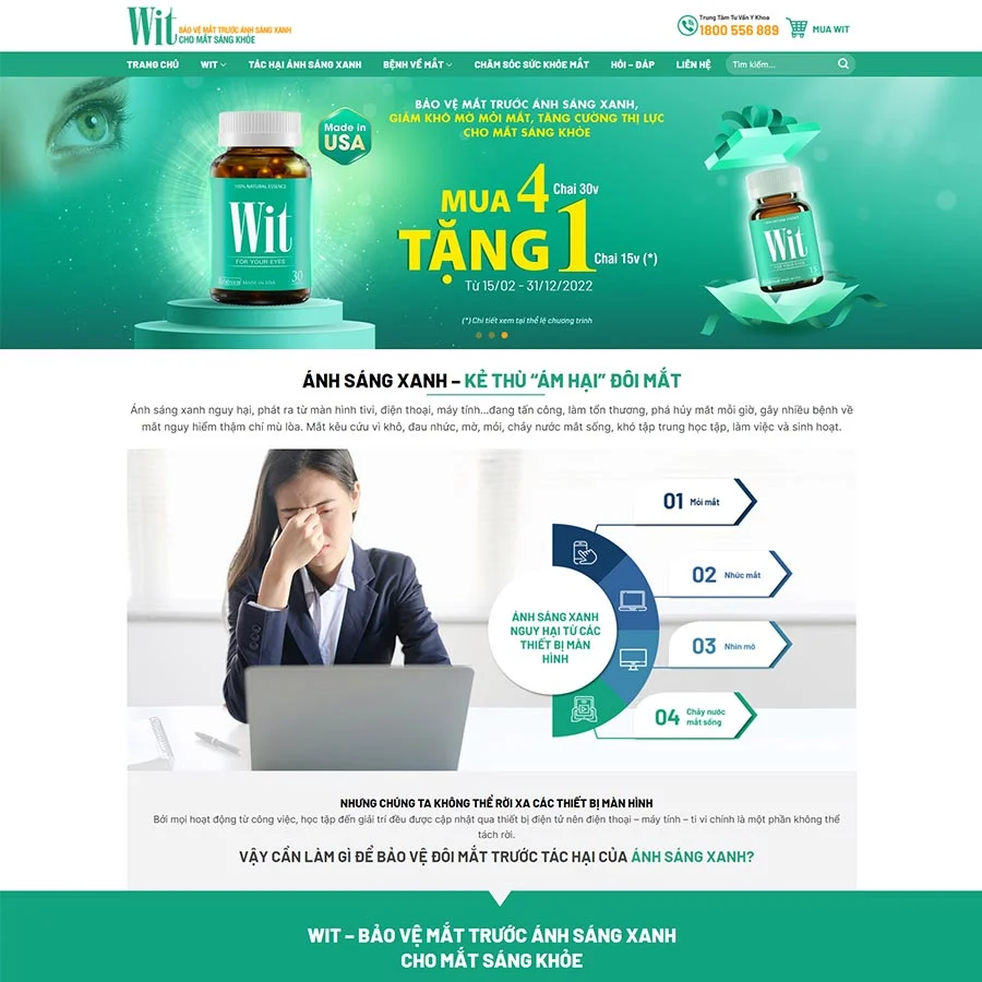Thiết kế website dược phẩm 08