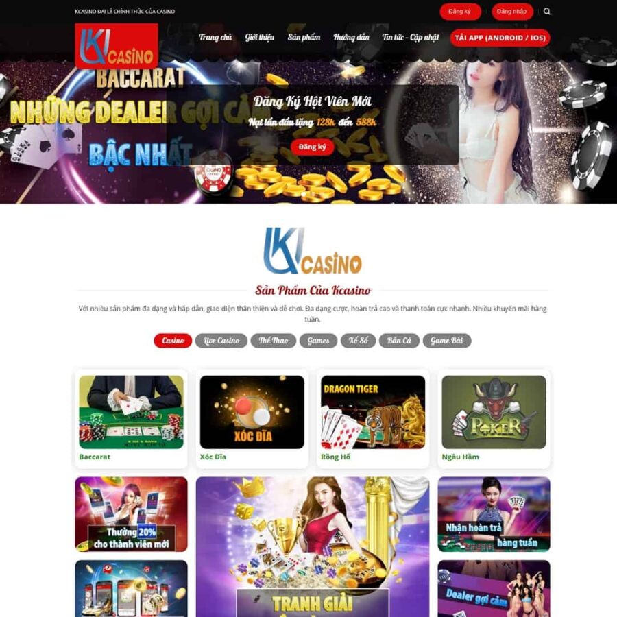 Thiết kế website Kubet