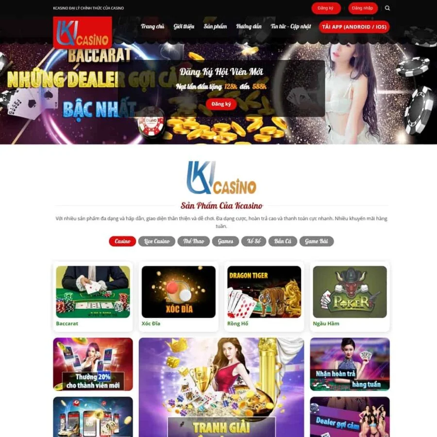 Thiết kế website Kubet