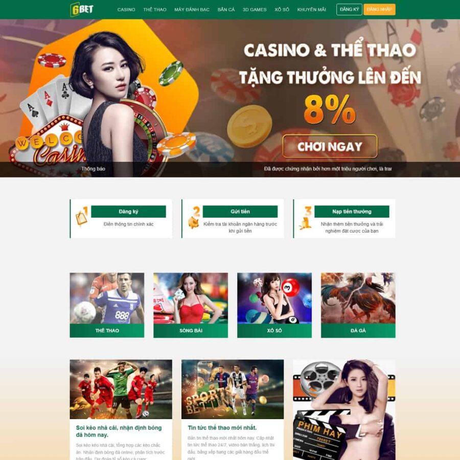 Thiết kế website Kubet