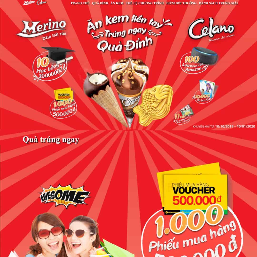 Thiết kế website Landing page giới thiệu dịch vụ đổi thưởng sản phẩm