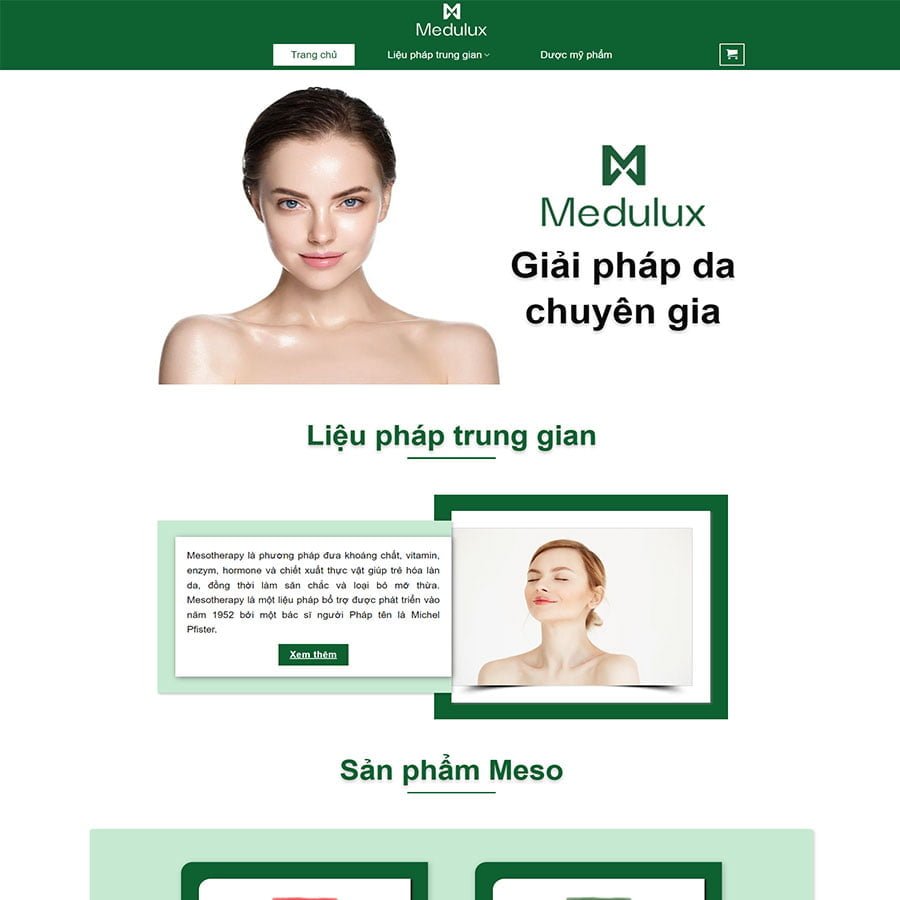 Thiết kế website mỹ phẩm 11