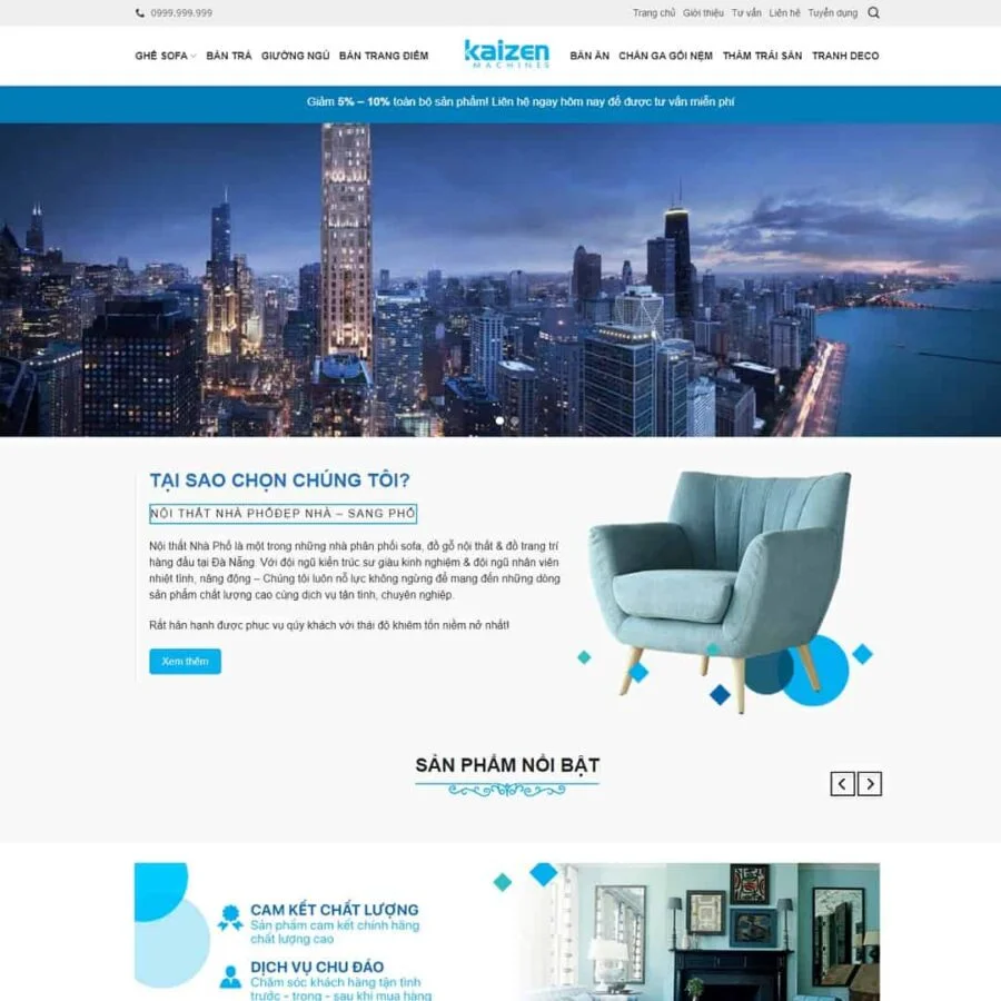 Thiết kế website nội thất 11
