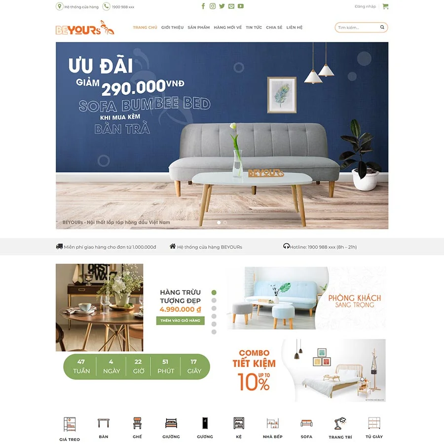 Thiết kế website nội thất 31
