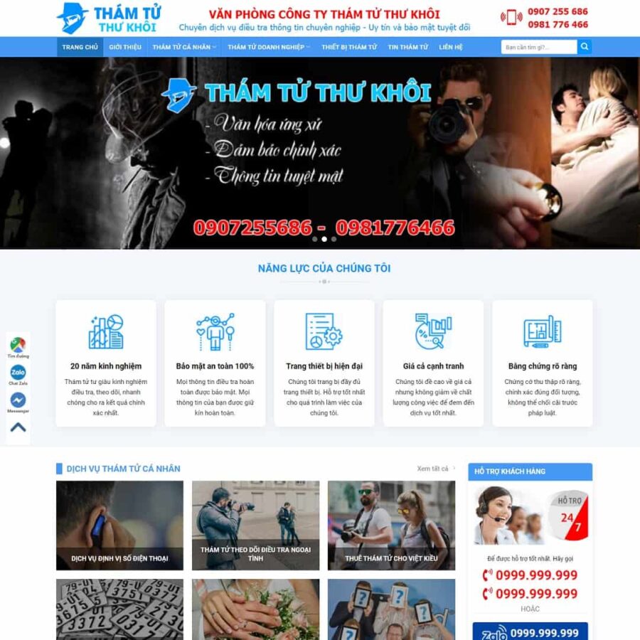 Thiết kế website công ty