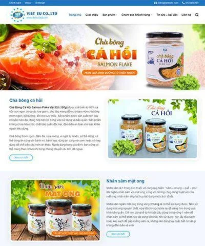 Thiết kế website thực phẩm 19