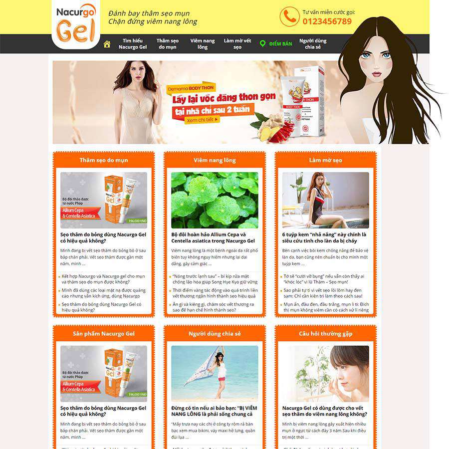Thiết kế website thực phẩm 20
