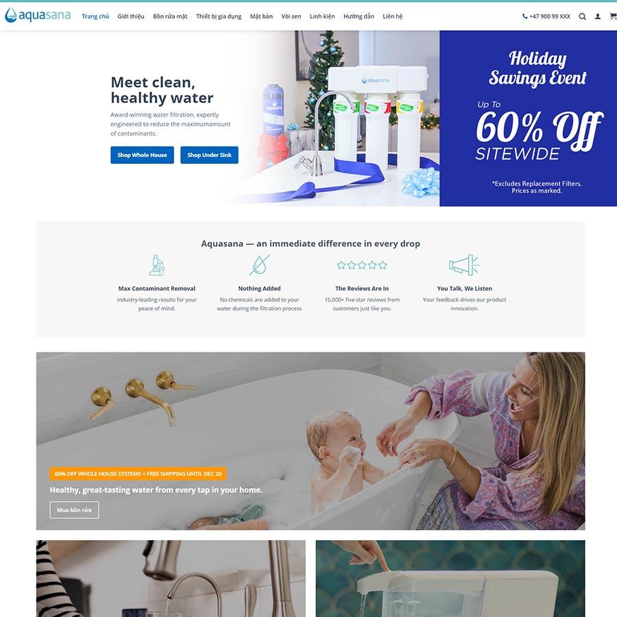 Thiết kế website bán máy lọc nước 05