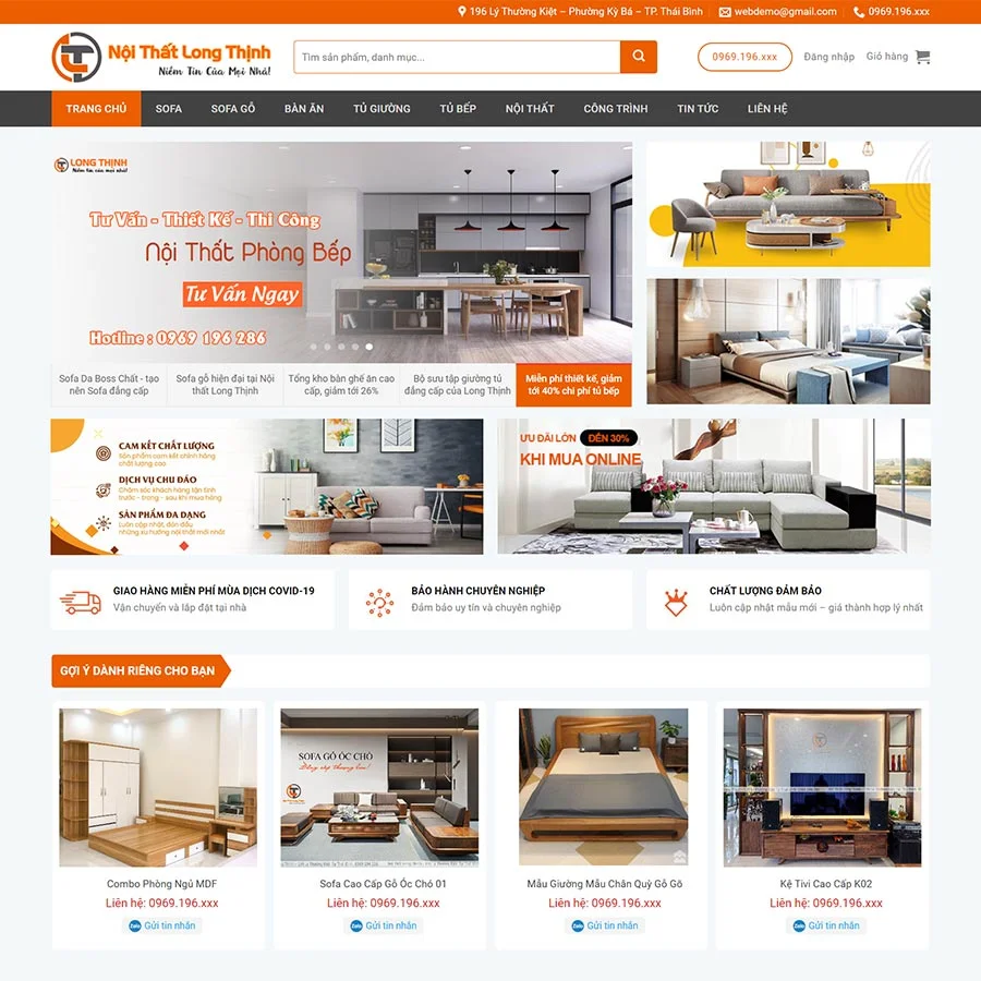 Thiết kế website nội thất 37